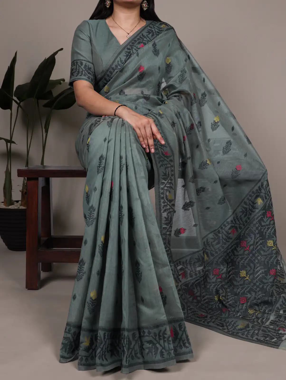 YNF 7415 Grey Poly Cotton Saree Perfect for Wedding, Party, Makar Sankranti, Temple Visit, Sangeet – . Introductory Price ₹1549. Delivery 4-6 Working | Sarees, Bollywood Sarees, Creative Sarees, Designer Sarees, Embroidered Sarees, Ethnic Saree, Modern Digital sarees, Party Wear Sarees