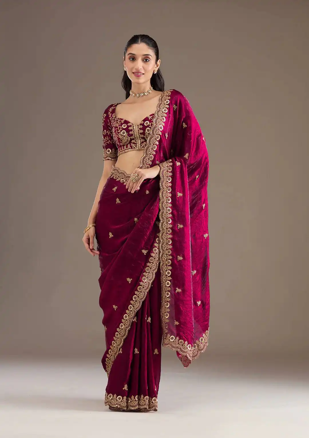 BT 434 Maroon Fandy Sattin Silk Saree with Zari Work. Wedding, Party, Festive, Events, Best Price ₹2049. Delivery 4-6 Working Days. Shop now. | Sarees, Bollywood Sarees, Creative Sarees, Designer Sarees, Embroidered Sarees, Ethnic Saree, Modern Digital sarees, Party Wear Sarees