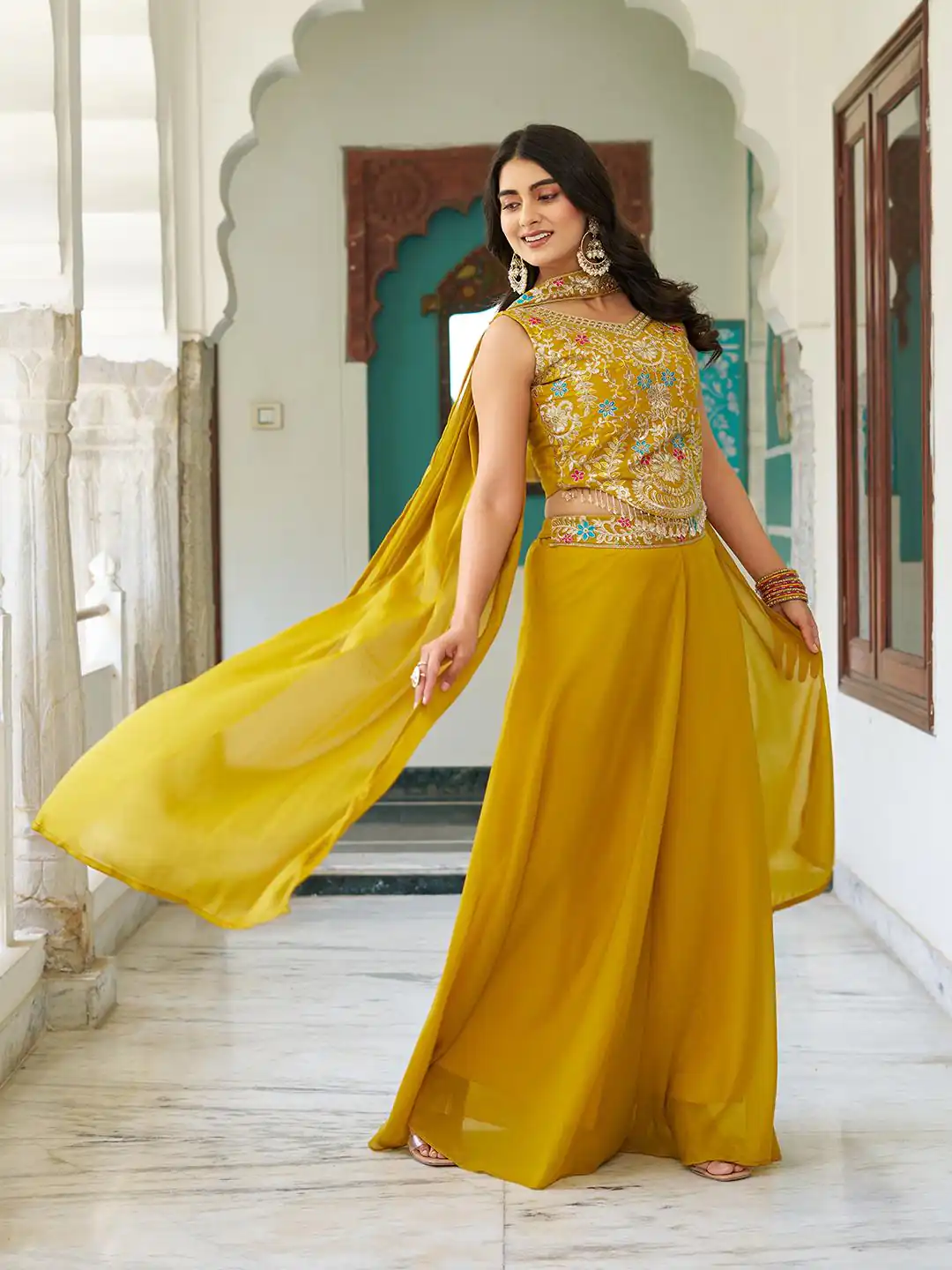 Ram 107 Mustard in Color Star Georgette Embroidery Work Salwar Suit . Festive Deal ₹2099. Delivery 4-6 Working Days. Shop now. | Jump Suits, Salwar suit, Designer Suits, Casual Suits, Creative suits, Palazzo Suits, Party Wear Suits, Patiala Suits, Straight Suits
