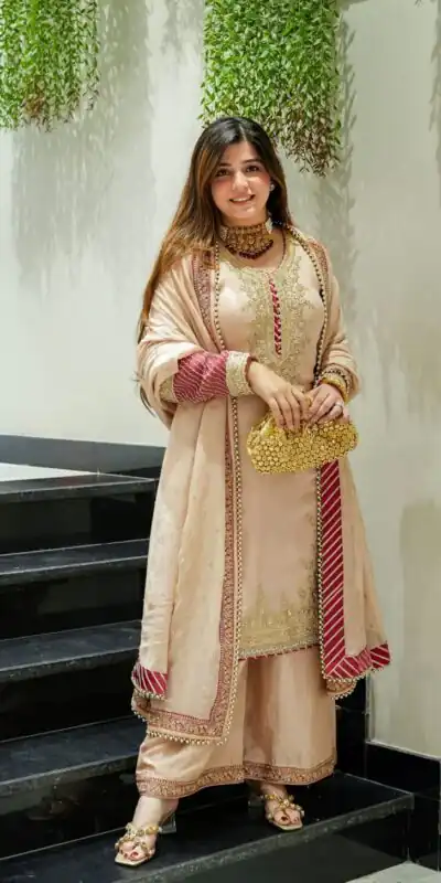 VLM 298 Peach Chinon Silk Salwar Suit Perfect for Wedding, Party, Holi, Onam, Karwa Chauth – . Get it for ₹2149. Delivery 4-6 Working Days. Shop now. | Jump Suits, Tops & Bottoms, Track Suits, Trendy Wear, Salwar suit, Designer Suits, Casual Suits, Creative suits, Palazzo Suits, Party Wear Suits, Patiala Suits, Straight Suits