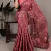 YNF 7414 Peach Poly Cotton Saree Thread Weaving Work Designer Work. Get it for ₹1549. Delivery 4-6 Working Days. Shop now. | Sarees, Bollywood Sarees, Creative Sarees, Designer Sarees, Embroidered Sarees, Ethnic Saree, Modern Digital sarees, Party Wear Sarees