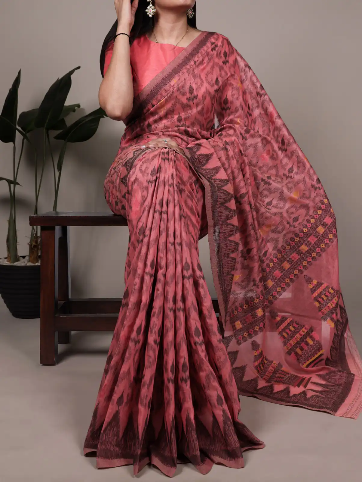 YNF 7414 Peach Poly Cotton Saree Thread Weaving Work Designer Work. Get it for ₹1549. Delivery 4-6 Working Days. Shop now. | Sarees, Bollywood Sarees, Creative Sarees, Designer Sarees, Embroidered Sarees, Ethnic Saree, Modern Digital sarees, Party Wear Sarees