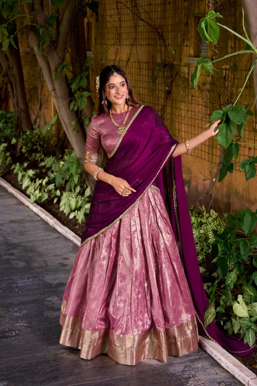 LNB 2026 Pink Color Dupion Silk Lehenga Choli With Zari Work.Wedding, Party, Festive, Events, Special Price ₹1999. Delivery 4-6 Working Days. Shop now. | Lehenga, Bollywood Lehenga, Creative Lehenga, Designer Lehenga, Embroidered Lehenga, Party Wear Lehenga