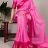 YNF 7910 Pink in Color Marsh Mello Zari Work Saree . Wedding, Party, Festive Festive Deal ₹1449. Delivery 4-6 Working Days. Shop now. | Sarees, Bollywood Sarees, Creative Sarees, Designer Sarees, Embroidered Sarees, Ethnic Saree, Modern Digital sarees, Party Wear Sarees