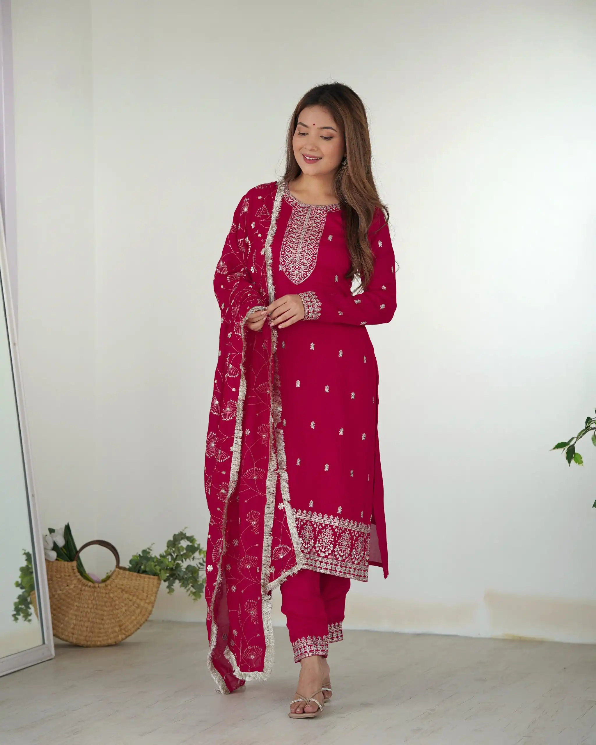 KB 276 pink Color Rangoli Silk Sequence Jari Work Salwar Suit Casual, Wedding, Party, Festive, Events Etc.4-6 Working Days@ 2049/-only | Jump Suits, Salwar suit, Designer Suits, Casual Suits, Creative suits, Palazzo Suits, Party Wear Suits, Patiala Suits, Straight Suits