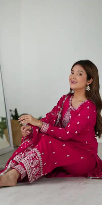 KB 276 pink Color Rangoli Silk Sequence Jari Work Salwar Suit Casual, Wedding, Party, Festive, Events Etc.4-6 Working Days@ 2049/-only | Jump Suits, Salwar suit, Designer Suits, Casual Suits, Creative suits, Palazzo Suits, Party Wear Suits, Patiala Suits, Straight Suits