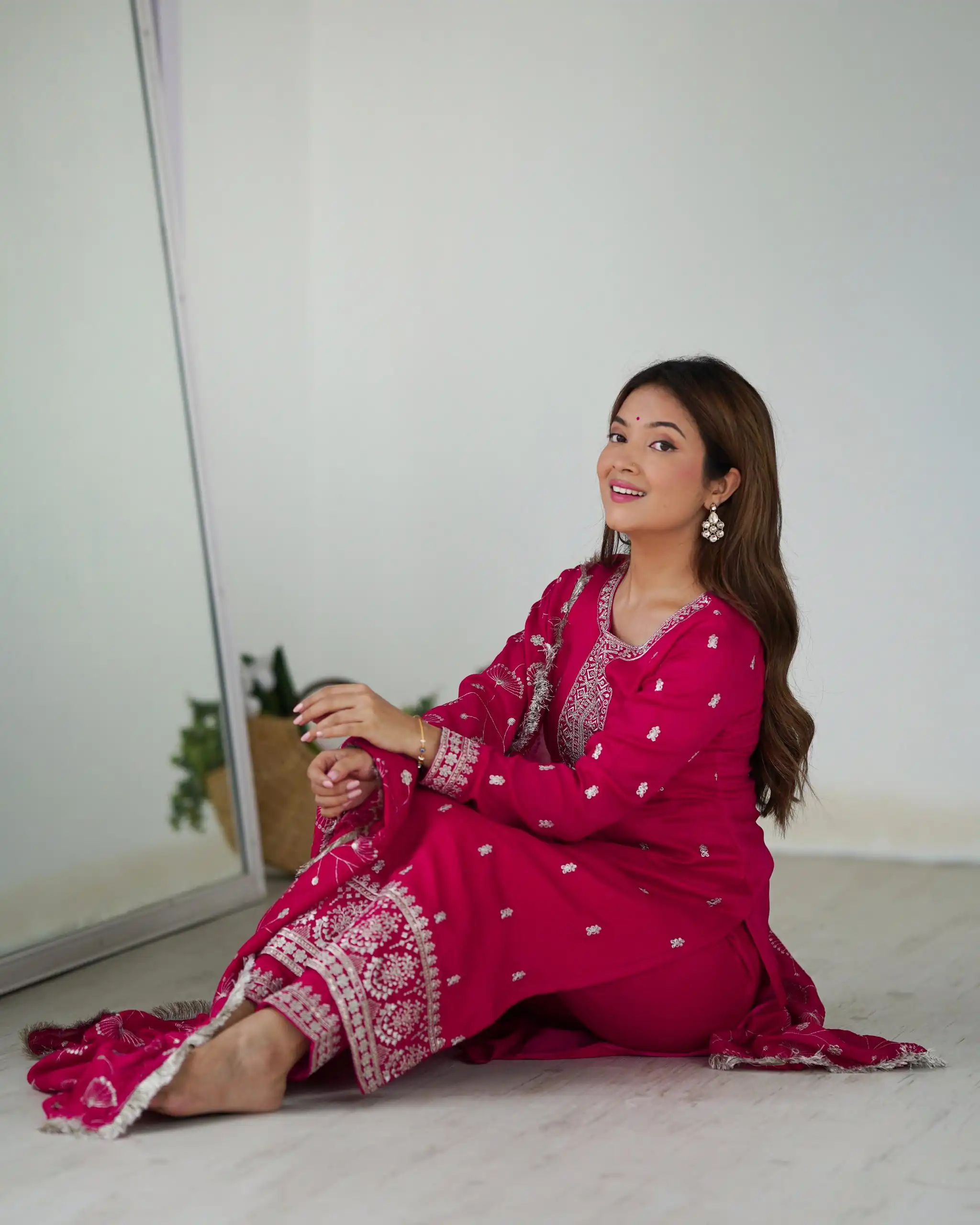 KB 276 pink Color Rangoli Silk Sequence Jari Work Salwar Suit Casual, Wedding, Party, Festive, Events Etc.4-6 Working Days@ 2049/-only | Jump Suits, Salwar suit, Designer Suits, Casual Suits, Creative suits, Palazzo Suits, Party Wear Suits, Patiala Suits, Straight Suits