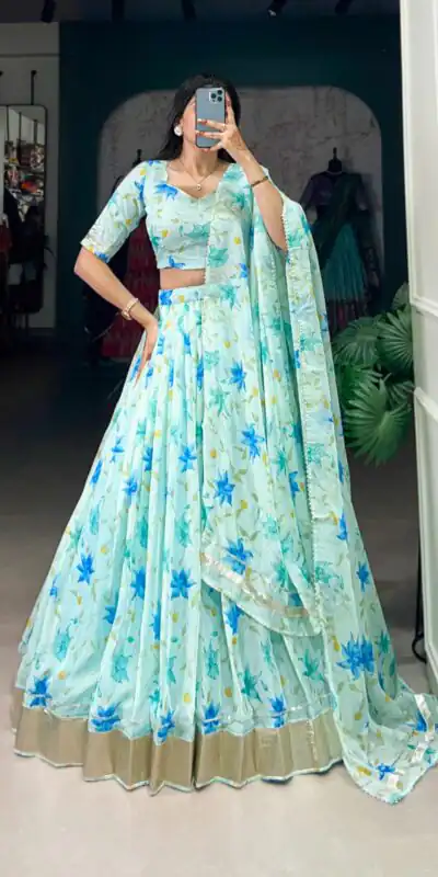 LNB 1036 Pista Color Tabby Silk with Lace Work Lehenga Choli . Wedding, Party, Festive, Events, Grab it for ₹1999. Delivery 4-6 Working Days. Shop now. | Lehenga, Bollywood Lehenga, Creative Lehenga, Designer Lehenga, Embroidered Lehenga, Party Wear Lehenga