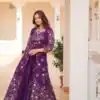 Ram 073 Purple Color Fox Georgette Lehenga Choli with Embroidery Work. Festive Deal ₹2149. Delivery 4-6 Working Days. Shop now. | Lehenga, Bollywood Lehenga, Creative Lehenga, Designer Lehenga, Embroidered Lehenga, Party Wear Lehenga