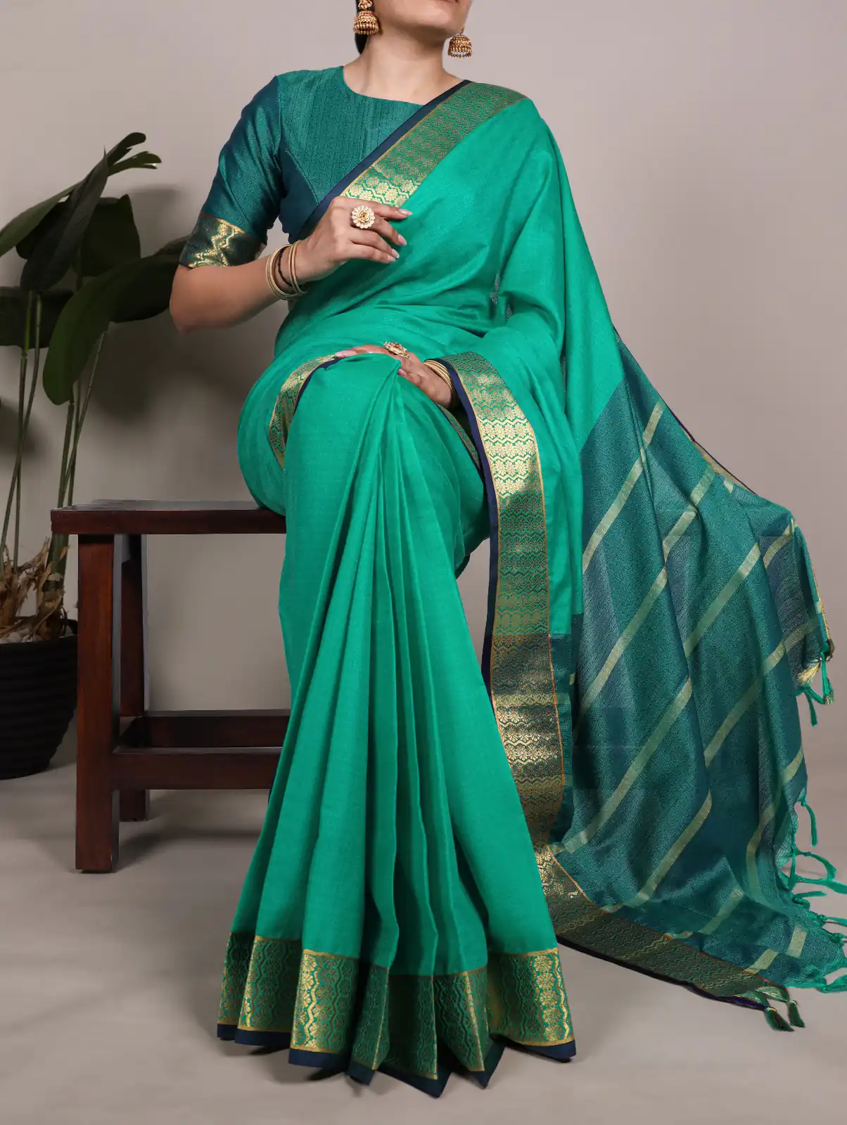YNF 7408 Sea Green Color Poly Cotton Saree With Zari Work. Wedding, Party, Festive, Events, Affordable Price ₹1399. Delivery 4-6 Working Days. Shop now. | Sarees, Bollywood Sarees, Creative Sarees, Designer Sarees, Embroidered Sarees, Ethnic Saree, Modern Digital sarees, Party Wear Sarees