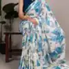 YNF 7008 Sky Blue Satin Silk Saree Perfect for Wedding, Party, Festival Celebrations, Temple Visit, Ethnic Day – . Affordable Price ₹1849. Delivery 4-6 | Sarees, Bollywood Sarees, Creative Sarees, Designer Sarees, Embroidered Sarees, Ethnic Saree, Modern Digital sarees, Party Wear Sarees