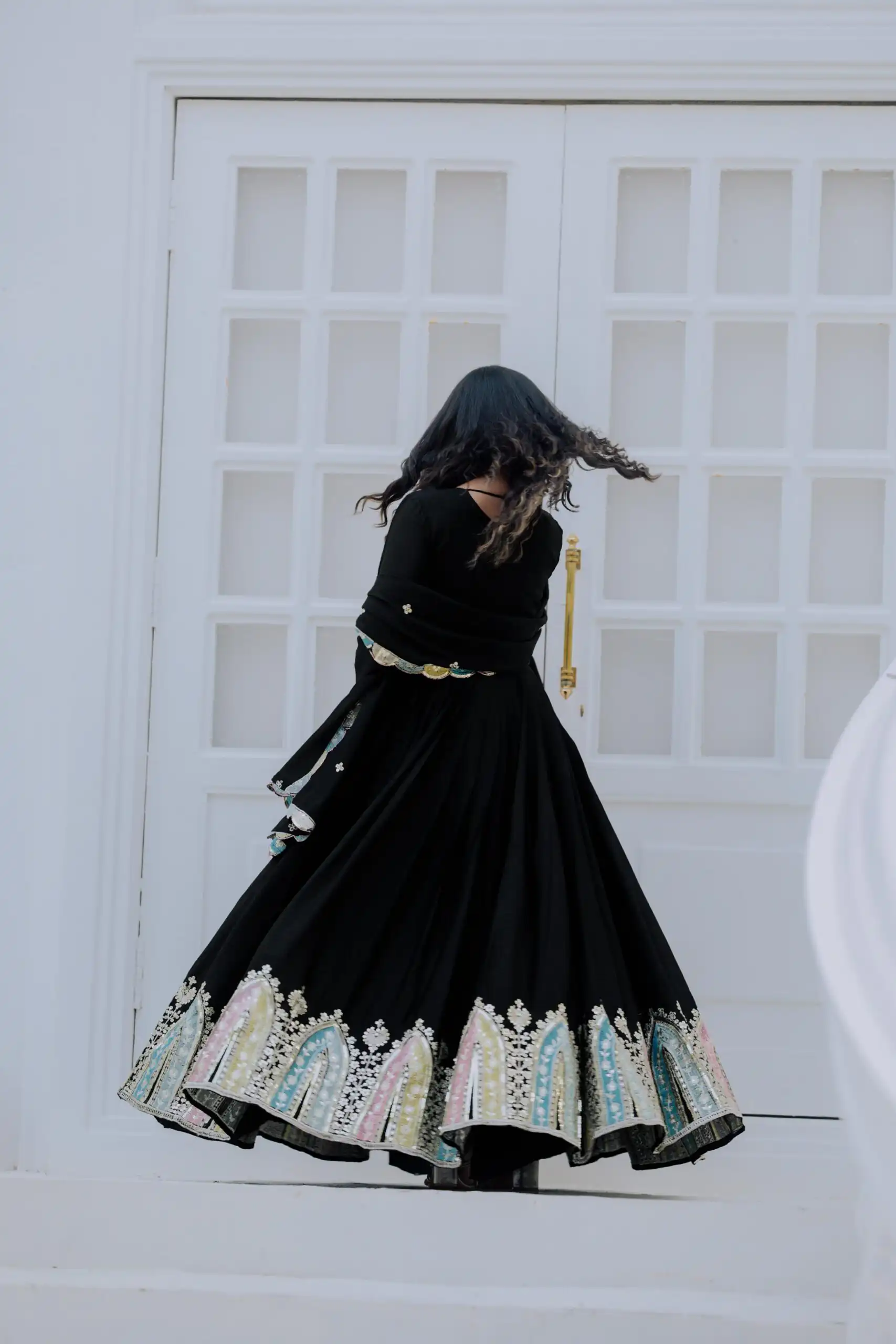 ZF 5002 Black Color Chinon Silk Salwar Suit with Embroidery Work. Festive Deal ₹2099. Delivery 4-6 Working Days. Shop now. | Jump Suits, Tops & Bottoms, Track Suits, Trendy Wear, Salwar suit, Designer Suits, Casual Suits, Creative suits, Palazzo Suits, Party Wear Suits, Patiala Suits, Straight Suits