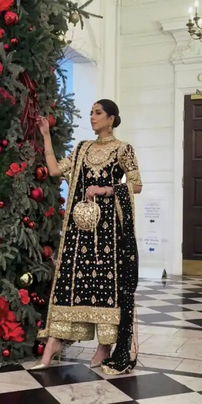 SRK 5231 Red Color Pure Chinnon Silk With Embroidery Sequence Work Salwar Suit Casual, Wedding, Party, Festive, Events Etc.4-6 Working Days@ 2699/-only | Jump Suits, Salwar suit, Designer Suits, Casual Suits, Creative suits, Palazzo Suits, Party Wear Suits, Patiala Suits, Straight Suits