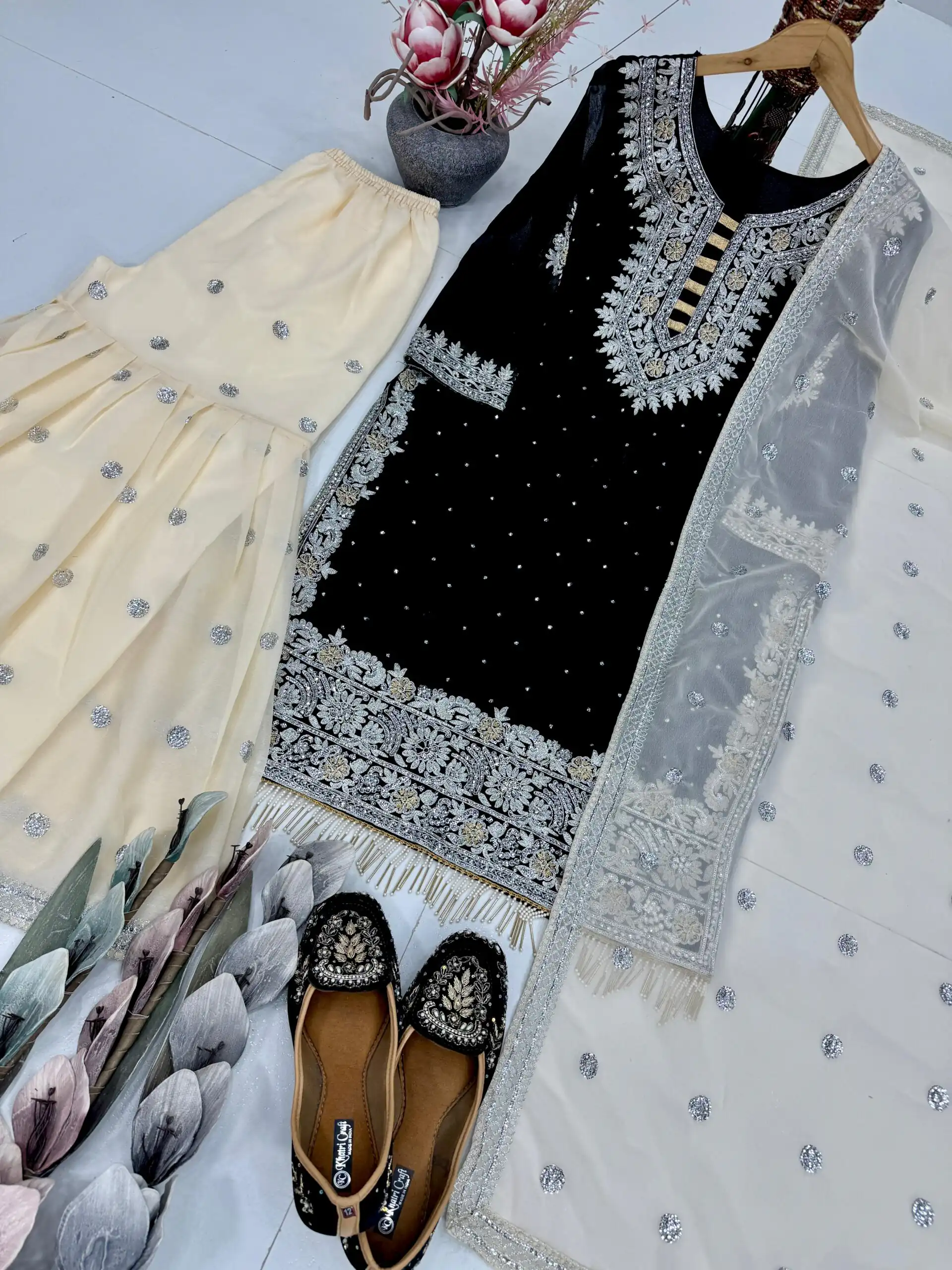 KF 1710 Black Color Georgette Salwar Suit with Lace Work. Wedding, Party, Festive, Events Introductory Price ₹2049. Delivery 4-6 Working Days. Shop now. | Jump Suits, Tops & Bottoms, Track Suits, Trendy Wear, Salwar suit, Designer Suits, Casual Suits, Creative suits, Palazzo Suits, Party Wear Suits, Patiala Suits, Straight Suits