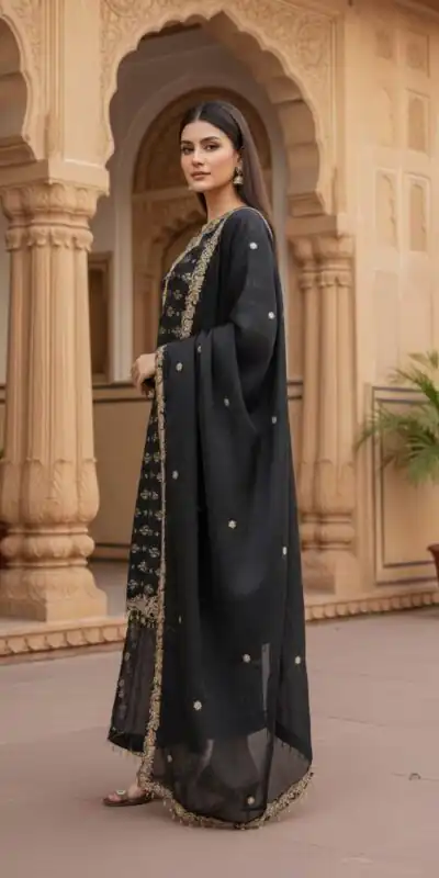 ZSR 3158 Black in Organza Silk Lace Work & Embroidery Work Salwar Suit . Get it for ₹2399. Delivery 4-6 Working Days. Shop now. | Jump Suits, Tops & Bottoms, Track Suits, Trendy Wear, Salwar suit, Designer Suits, Casual Suits, Creative suits, Palazzo Suits, Party Wear Suits, Patiala Suits, Straight Suits