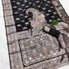 Black Soft Banarasi Silk Lace Zari Work Saree