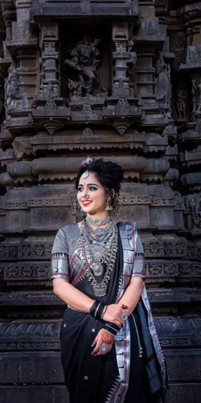 KPR 112 Black in Color Soft Lichi Silk Lace Border & Lace Work Saree . Grab it for ₹1399. Delivery 4-6 Working Days. Shop now. | Sarees, Bollywood Sarees, Creative Sarees, Designer Sarees, Embroidered Sarees, Ethnic Saree, Modern Digital sarees, Party Wear Sarees