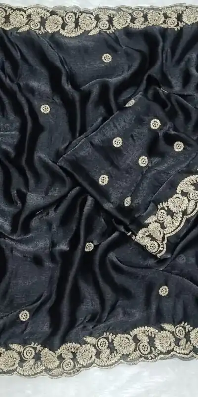 JR 655 Black Space Silk Saree Perfect for Wedding, Party, Pooja, Makar Sankranti, Temple Visit – . Affordable Price ₹1999. Delivery 4-6 Working Days | Sarees, Bollywood Sarees, Creative Sarees, Designer Sarees, Embroidered Sarees, Ethnic Saree, Modern Digital sarees, Party Wear Sarees