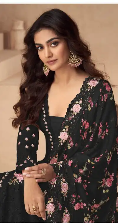 FC 10154 Black Color Vichitra Salwar Suit with Embroidery Work. Special Price ₹3349. Delivery 4-6 Working Days. Shop now. | Jump Suits, Tops & Bottoms, Track Suits, Trendy Wear, Salwar suit, Designer Suits, Casual Suits, Creative suits, Palazzo Suits, Party Wear Suits, Patiala Suits, Straight Suits