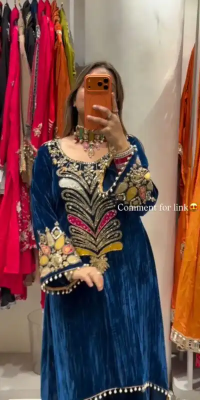 ST 1149 Blue in 9000 Velvet Lace Work & Embroidery Work Salwar Suit . Affordable Price ₹2029. Delivery 4-6 Working Days. Shop now. | Jump Suits, Tops & Bottoms, Track Suits, Trendy Wear, Salwar suit, Designer Suits, Casual Suits, Creative suits, Palazzo Suits, Party Wear Suits, Patiala Suits, Straight Suits