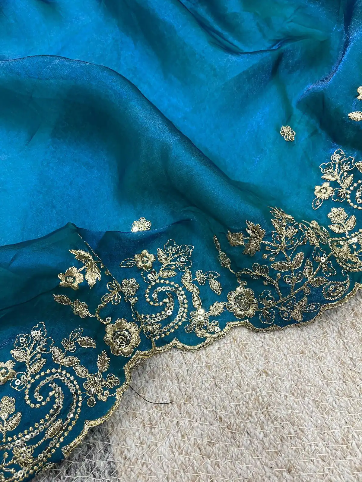 BT 3151 Blue Fandy Satin Silk Saree with Sequins Work & Embroidery Work. Get it for ₹1949. Delivery 4-6 Working Days. Shop now. | Sarees, Bollywood Sarees, Creative Sarees, Designer Sarees, Embroidered Sarees, Ethnic Saree, Modern Digital sarees, Party Wear Sarees
