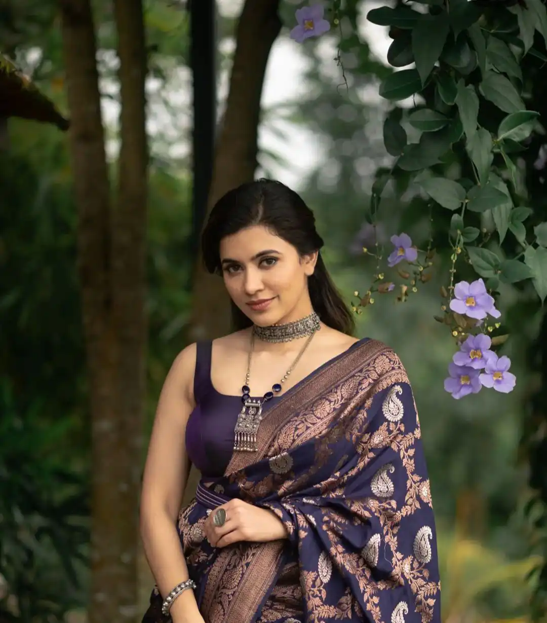 KPR 192 Blue Soft Lichi Silk Saree with Lace Border & Lace Work. Affordable Price ₹1449. Delivery 4-6 Working Days. Shop now. | Sarees, Bollywood Sarees, Creative Sarees, Designer Sarees, Embroidered Sarees, Ethnic Saree, Modern Digital sarees, Party Wear Sarees