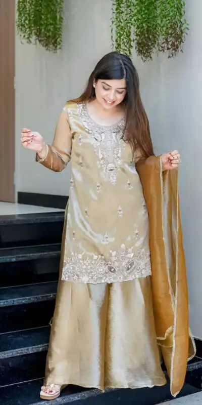 SSR 531 Brown Jimmy Choo Salwar Suit Perfect for Wedding, Party, Baby Shower, Durga Puja, Engagement – . Get it for ₹1949. Delivery 4-6 Working Days. | Jump Suits, Salwar suit, Designer Suits, Casual Suits, Creative suits, Palazzo Suits, Party Wear Suits, Patiala Suits, Straight Suits