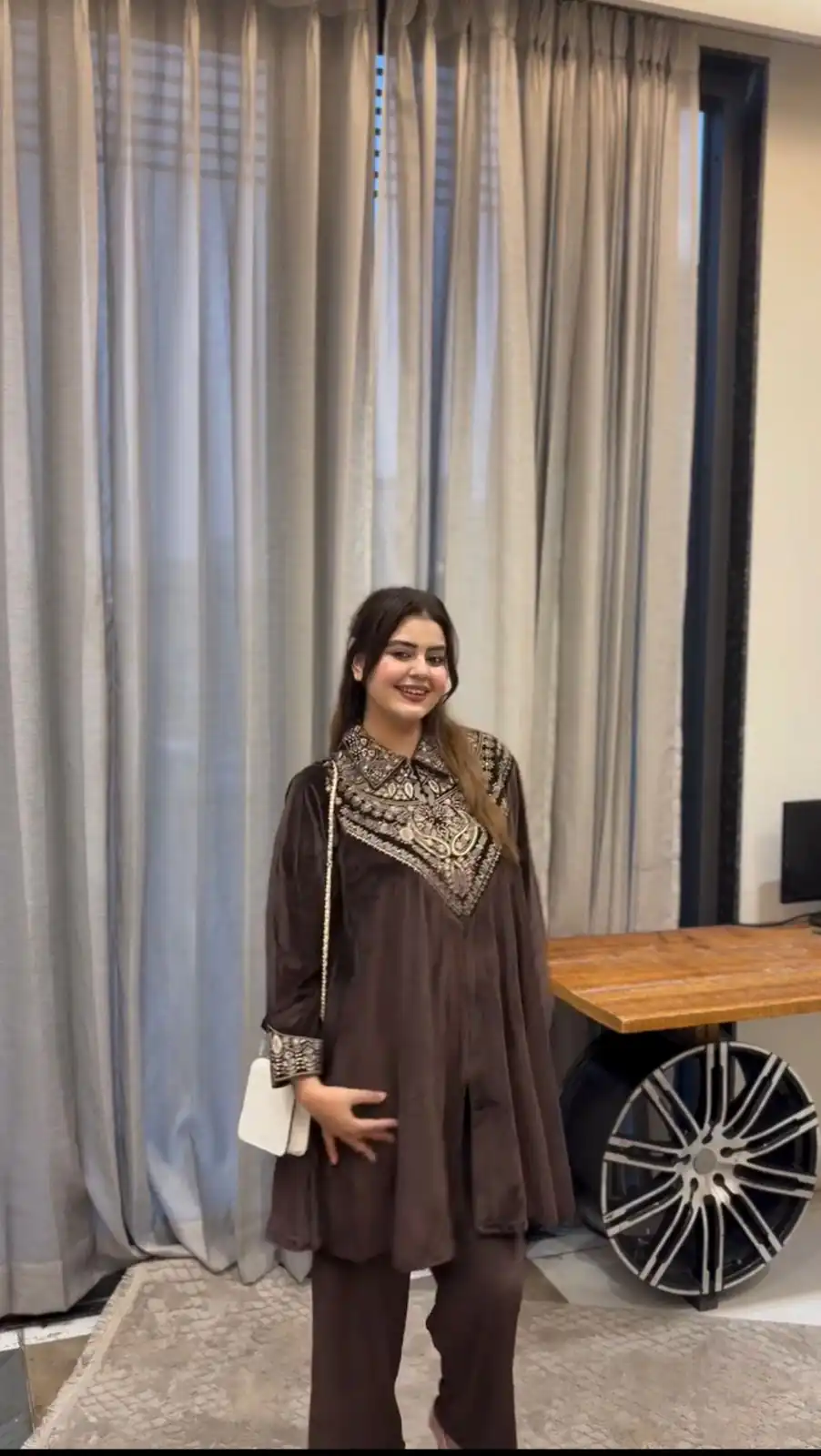 BE 413 Brown Color Velvet Salwar Suit with Embroidery Work. Wedding, Party, Festive, Events, Special Price ₹1799. Delivery 4-6 Working Days. Shop now. | Jump Suits, Tops & Bottoms, Track Suits, Trendy Wear, Salwar suit, Designer Suits, Casual Suits, Creative suits, Palazzo Suits, Party Wear Suits, Patiala Suits, Straight Suits