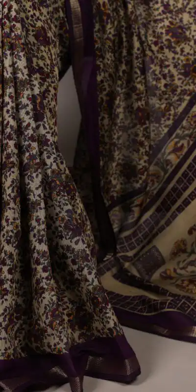 YNF 7200 Dark Purple Color Polyester Viscose Chanderi Saree with Zari Work. Get it for ₹1599. Delivery 4-6 Working Days. Shop now. | Sarees, Bollywood Sarees, Creative Sarees, Designer Sarees, Embroidered Sarees, Ethnic Saree, Modern Digital sarees, Party Wear Sarees