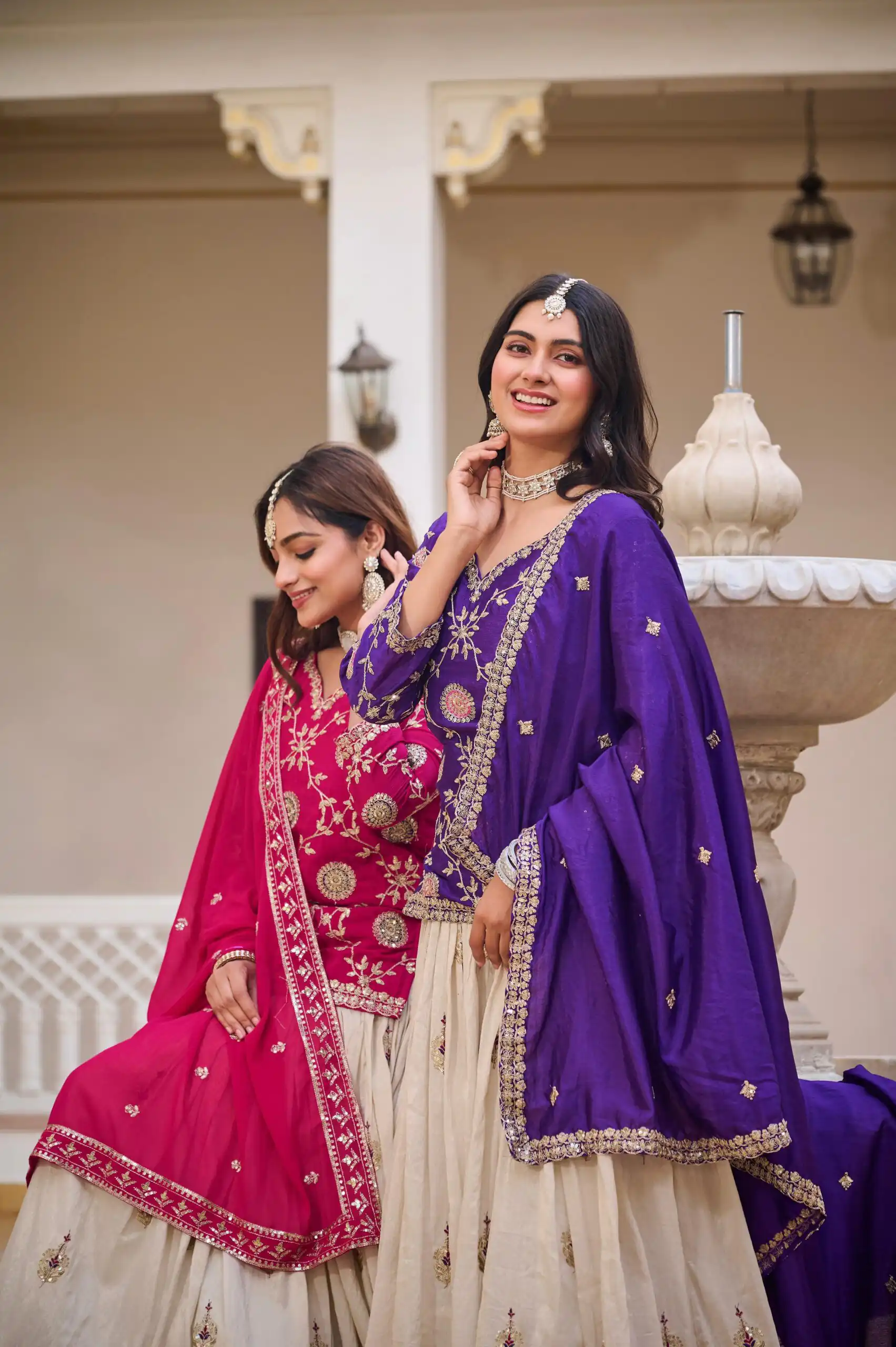 Ram 101 Dark Purple Chinon Lehenga Choli Perfect for Wedding, Party, Makar Sankranti, Reception, Sangeet – . Exclusive Offer ₹2649. Delivery 4-6 Working | Lehenga, Bollywood Lehenga, Creative Lehenga, Designer Lehenga, Embroidered Lehenga, Party Wear Lehenga