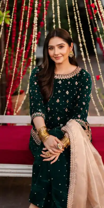 KD 1536 Green Viscose Velvet Thread Sequence Work Salwar Suit Wedding, Party, Festive, Events, Special Price ₹2399. Delivery 4-6 Working Days. Shop now. | Jump Suits, Tops & Bottoms, Track Suits, Trendy Wear, Salwar suit, Designer Suits, Casual Suits, Creative suits, Palazzo Suits, Party Wear Suits, Patiala Suits, Straight Suits