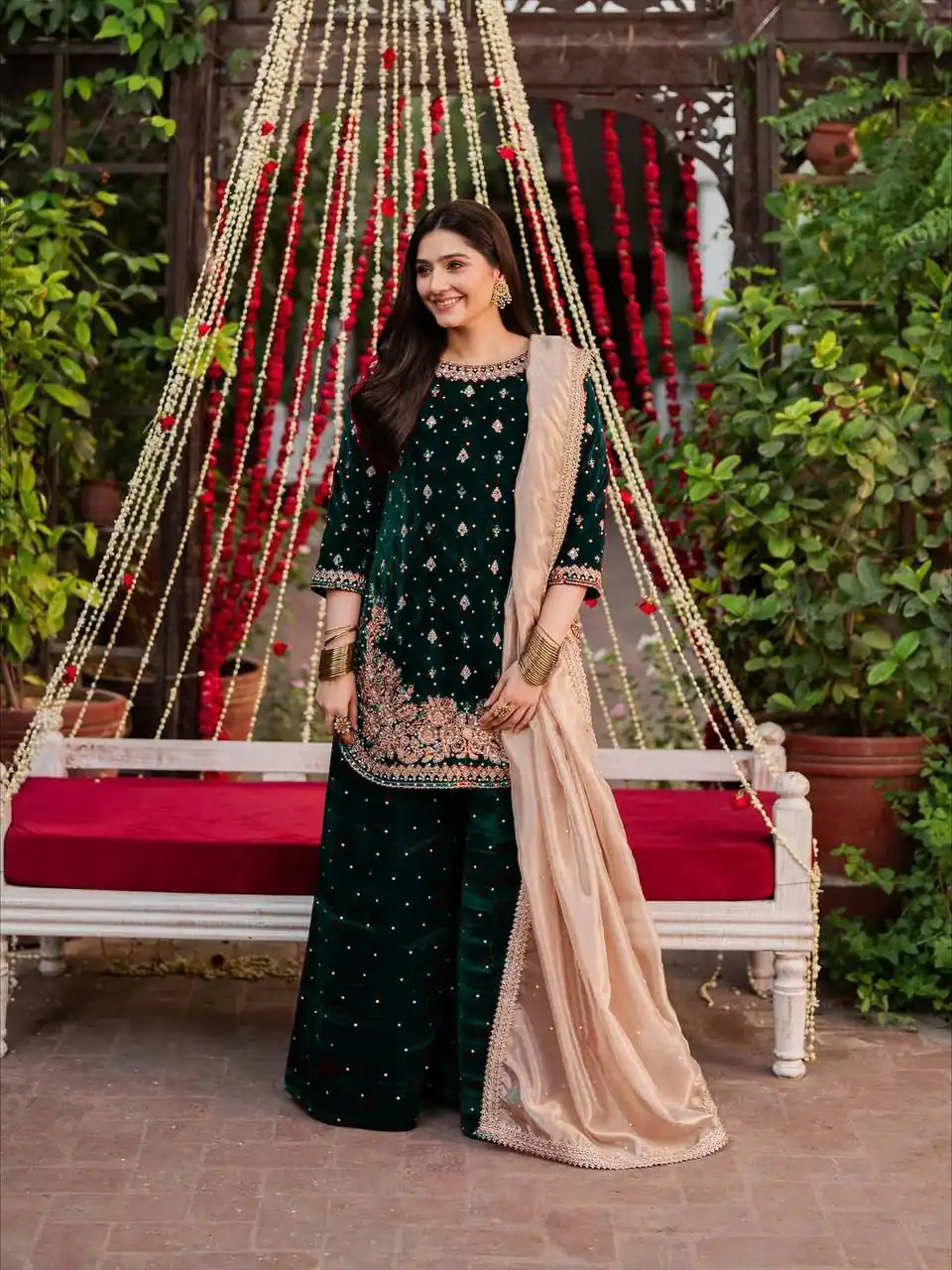 KD 1536 Green Viscose Velvet Thread Sequence Work Salwar Suit Wedding, Party, Festive, Events, Special Price ₹2399. Delivery 4-6 Working Days. Shop now. | Jump Suits, Tops & Bottoms, Track Suits, Trendy Wear, Salwar suit, Designer Suits, Casual Suits, Creative suits, Palazzo Suits, Party Wear Suits, Patiala Suits, Straight Suits