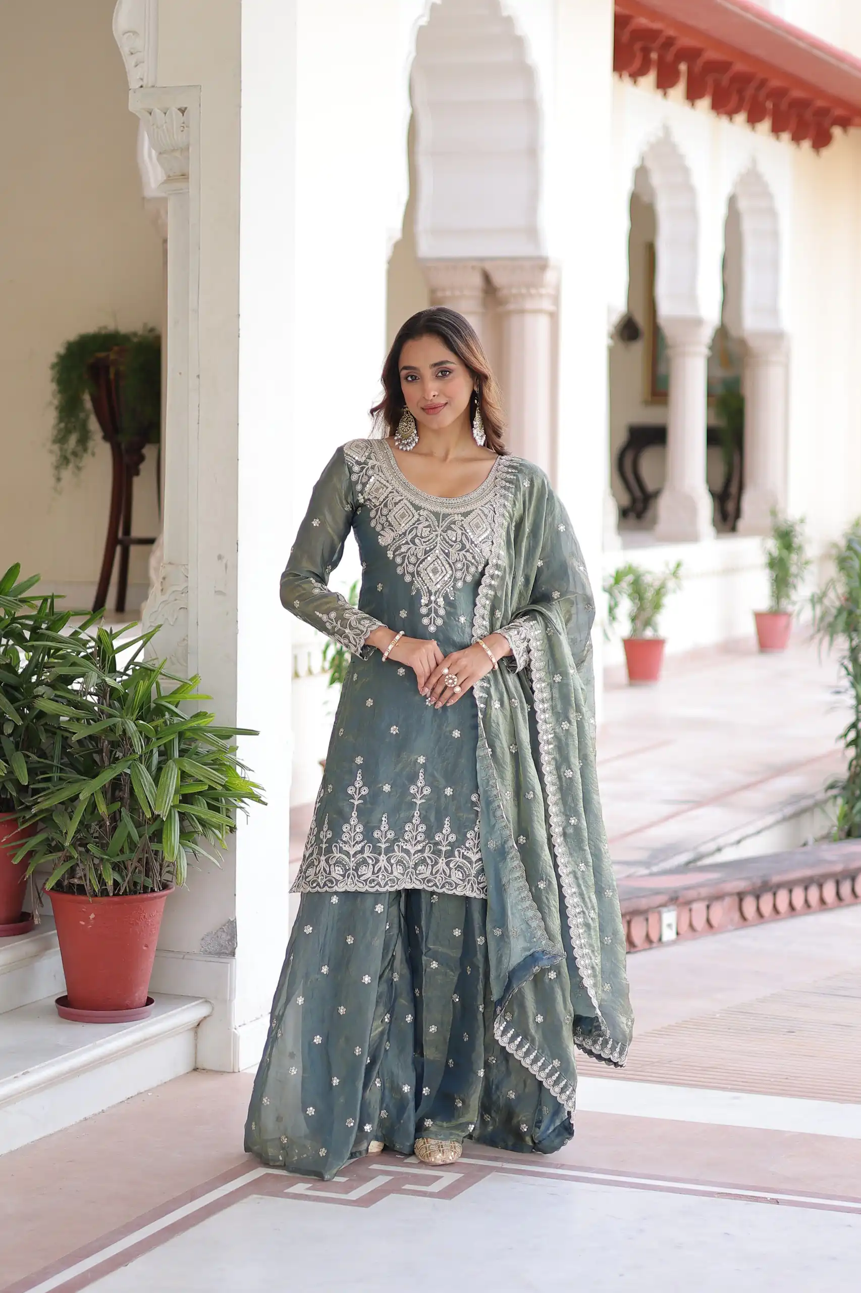 KA 1211 Grey Fandy Silk Salwar Suit Perfect for Wedding, Party, Sangeet, Haldi, Ethnic Day – . Festive Deal ₹2549. Delivery 4-6 Working Days. Shop now. | Jump Suits, Tops & Bottoms, Track Suits, Trendy Wear, Salwar suit, Designer Suits, Casual Suits, Creative suits, Palazzo Suits, Party Wear Suits, Patiala Suits, Straight Suits