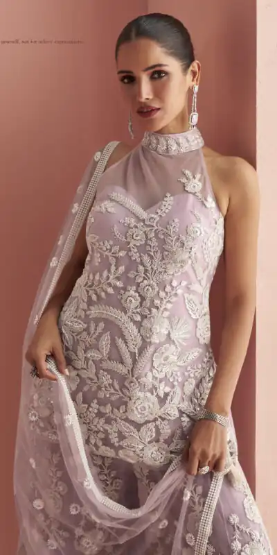 FC 10088 Lavender in Color Heavy Net Embroidery Work Salwar Suit . Introductory Price ₹3599. Delivery 4-6 Working Days. Shop now. | Jump Suits, Tops & Bottoms, Track Suits, Trendy Wear, Salwar suit, Designer Suits, Casual Suits, Creative suits, Palazzo Suits, Party Wear Suits, Patiala Suits, Straight Suits