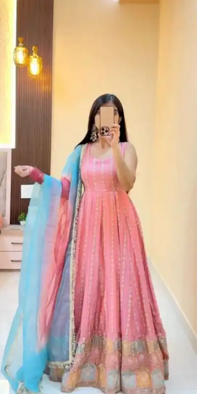 RTC 5964 Light Peach Chinon silk Salwar Suit with Digital Print & Lace Work. Best Price ₹2499. Delivery 4-6 Working Days. Shop now. | Jump Suits, Tops & Bottoms, Track Suits, Trendy Wear, Salwar suit, Designer Suits, Casual Suits, Creative suits, Palazzo Suits, Party Wear Suits, Patiala Suits, Straight Suits