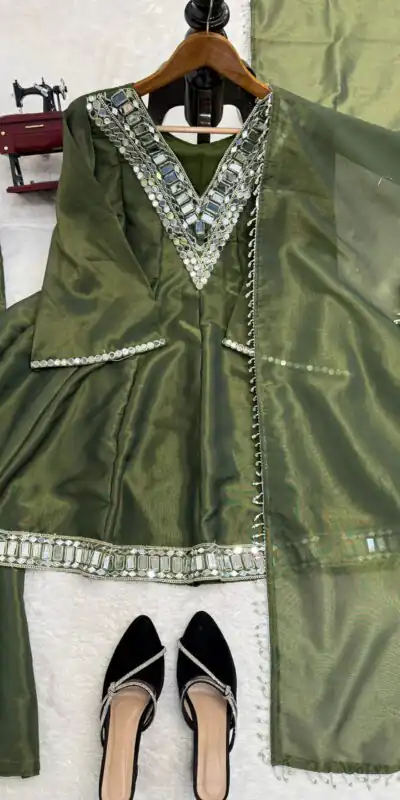 RTC 5942 Mahendi in Black Cosmos Mirror Work & Lace Work Salwar Suit . Special Price ₹2549. Delivery 4-6 Working Days. Shop now. | Jump Suits, Tops & Bottoms, Track Suits, Trendy Wear, Salwar suit, Designer Suits, Casual Suits, Creative suits, Palazzo Suits, Party Wear Suits, Patiala Suits, Straight Suits