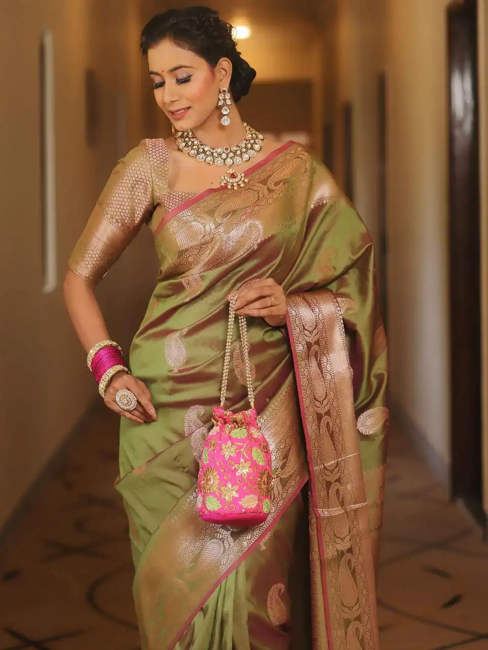 KPR 276 Mahendi in Soft Lichi Silk Lace Border & Lace Work Saree . Available at ₹1499 only. Delivery 4-6 Working Days. Shop now. | Sarees, Bollywood Sarees, Creative Sarees, Designer Sarees, Embroidered Sarees, Ethnic Saree, Modern Digital sarees, Party Wear Sarees