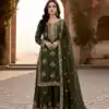 AD 219 Mahendi in Pure Organza Silk Embroidery Work & Cut Work Salwar Suit . Exclusive Offer ₹2499. Delivery 4-6 Working Days. Shop now. | Jump Suits, Tops & Bottoms, Track Suits, Trendy Wear, Salwar suit, Designer Suits, Casual Suits, Creative suits, Palazzo Suits, Party Wear Suits, Patiala Suits, Straight Suits