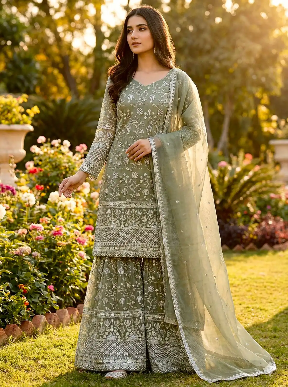 NSR 883 Mahendi Pure Organza Silk Salwar Suit Perfect for Wedding, Party, Baisakhi, Durga Puja, Temple Visit – . Best Price ₹2399. Delivery 4-6 Work | Jump Suits, Tops & Bottoms, Track Suits, Trendy Wear, Salwar suit, Designer Suits, Casual Suits, Creative suits, Palazzo Suits, Party Wear Suits, Patiala Suits, Straight Suits