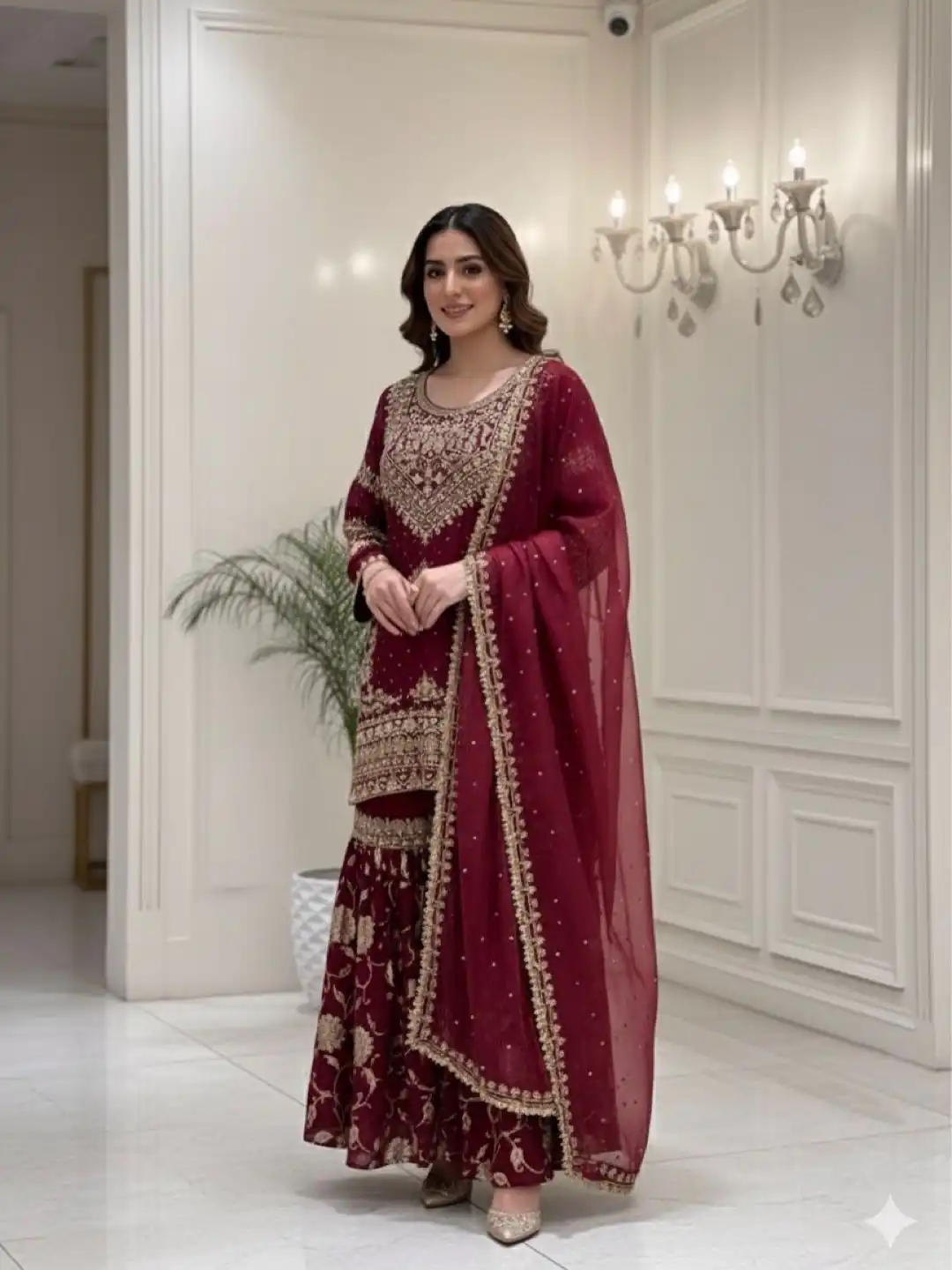 SSR 534 Maroon Georgette Salwar Suit Perfect for Wedding, Party, Onam, Housewarming, Bridal Wear – . Delivery 4-6 Working Days. Shop now. | Jump Suits, Tops & Bottoms, Track Suits, Trendy Wear, Salwar suit, Designer Suits, Casual Suits, Creative suits, Palazzo Suits, Party Wear Suits, Patiala Suits, Straight Suits
