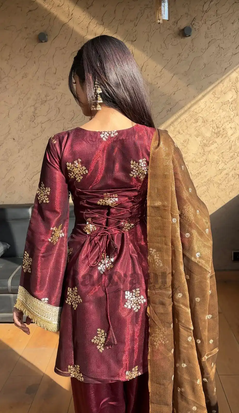 NSR 853 Maroon Natural Crep Silk Salwar Suit Perfect for Wedding, Party, Pongal, Baisakhi, Onam –. Grab it for ₹1749. Delivery 4-6 Working Days. | Jump Suits, Tops & Bottoms, Track Suits, Trendy Wear, Salwar suit, Designer Suits, Casual Suits, Creative suits, Palazzo Suits, Party Wear Suits, Patiala Suits, Straight Suits