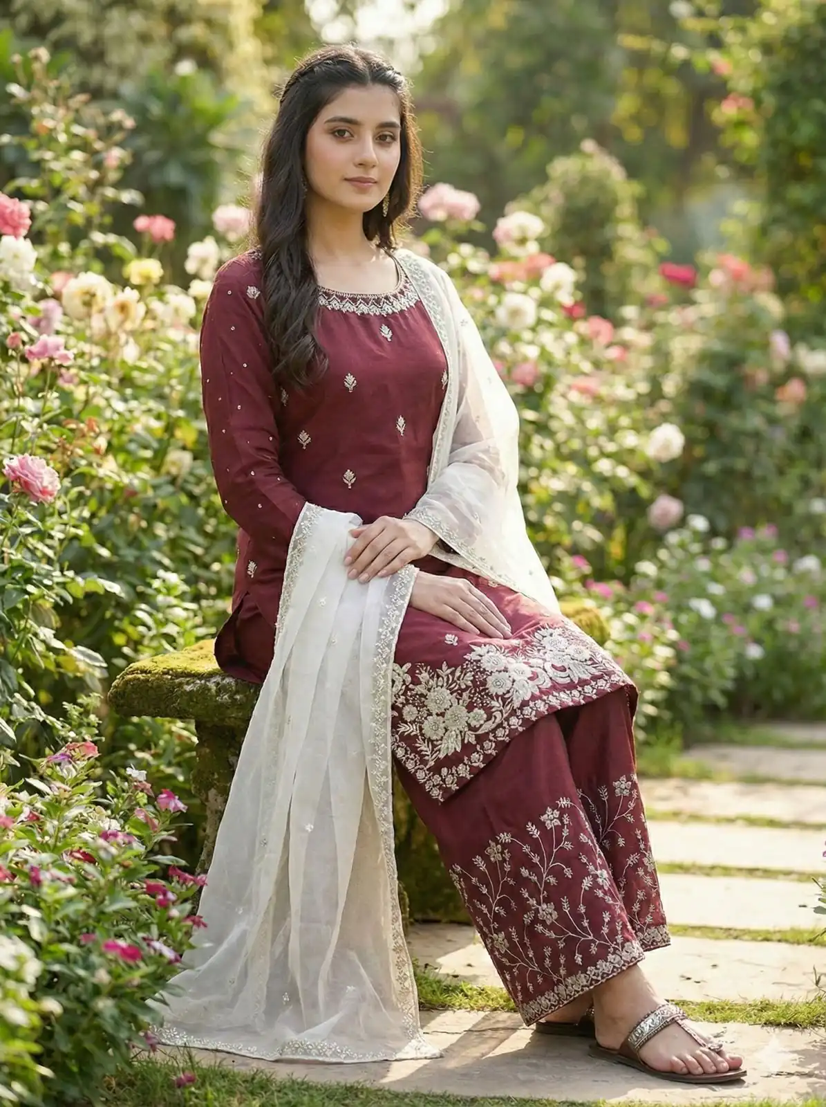 Maroon Organza Silk Salwar Suit ZSR 3157 Maroon with Lace Work & Embroidery Work. Introductory Price ₹2149. Delivery 4-6 Working Days. Shop now. | Jump Suits, Tops & Bottoms, Track Suits, Trendy Wear, Salwar suit, Designer Suits, Casual Suits, Creative suits, Palazzo Suits, Party Wear Suits, Patiala Suits, Straight Suits