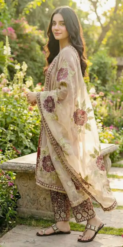 SRK 5318 Maroon in Organza Silk Lace Work & Embroidery Work Salwar Suit . Get it for ₹2399. Delivery 4-6 Working Days. Shop now. | Jump Suits, Tops & Bottoms, Track Suits, Trendy Wear, Salwar suit, Designer Suits, Casual Suits, Creative suits, Palazzo Suits, Party Wear Suits, Patiala Suits, Straight Suits