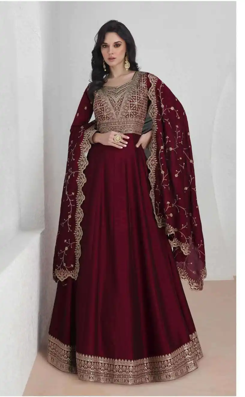 FC Saroj 9943 Maroon Vichitra Salwar Suit with Embroidery Work & Lace Work. Special Price ₹3049. Delivery 4-6 Working Days. Shop now. | Jump Suits, Tops & Bottoms, Track Suits, Trendy Wear, Salwar suit, Designer Suits, Casual Suits, Creative suits, Palazzo Suits, Party Wear Suits, Patiala Suits, Straight Suits