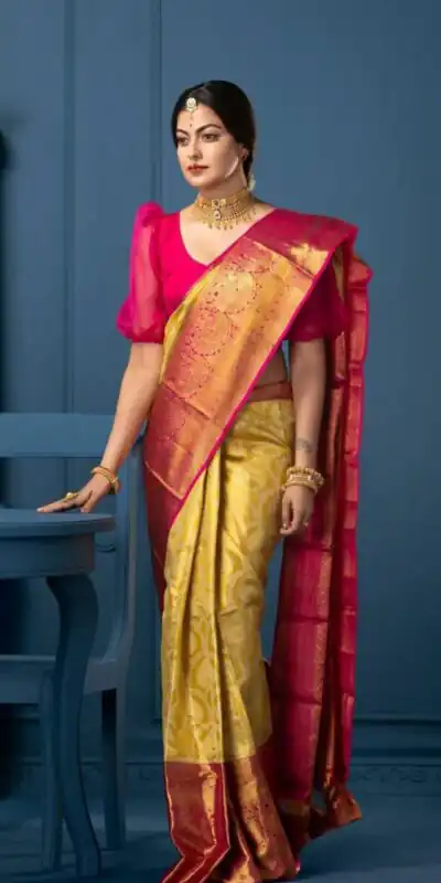 KP 5020 Mustered with Lace Border & Lace Work Soft Lichi Silk Saree. Special Price ₹1499. Delivery 4-6 Working Days. Shop now. | Sarees, Bollywood Sarees, Creative Sarees, Designer Sarees, Embroidered Sarees, Ethnic Saree, Modern Digital sarees, Party Wear Sarees