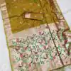 MB 389 Mustered Soft Paithani Silk Saree with Lace Work & Zari Work. Affordable Price ₹2049. Delivery 4-6 Working Days. Shop now. | Sarees, Bollywood Sarees, Creative Sarees, Designer Sarees, Embroidered Sarees, Ethnic Saree, Modern Digital sarees, Party Wear Sarees