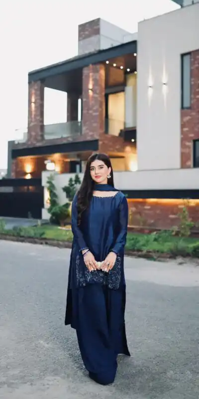 ZF 420 Navy Blue in Natural Crep Silk Embroidery Work Salwar Suit . Exclusive Offer ₹1899. Delivery 4-6 Working Days. Shop now. | Jump Suits, Tops & Bottoms, Track Suits, Trendy Wear, Salwar suit, Designer Suits, Casual Suits, Creative suits, Palazzo Suits, Party Wear Suits, Patiala Suits, Straight Suits