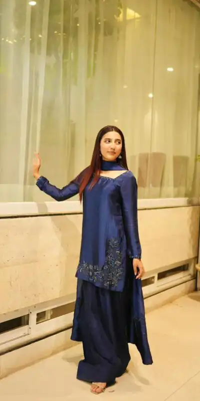 ZF 420 Navy Blue in Natural Crep Silk Embroidery Work Salwar Suit . Exclusive Offer ₹1899. Delivery 4-6 Working Days. Shop now. | Jump Suits, Tops & Bottoms, Track Suits, Trendy Wear, Salwar suit, Designer Suits, Casual Suits, Creative suits, Palazzo Suits, Party Wear Suits, Patiala Suits, Straight Suits