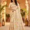 MS 546 Off White in Color Banarasi Silk Zari Work All Over Saree . Available at ₹1649 only. Delivery 4-6 Working Days. Shop now. | Sarees, Bollywood Sarees, Creative Sarees, Designer Sarees, Embroidered Sarees, Ethnic Saree, Modern Digital sarees, Party Wear Sarees