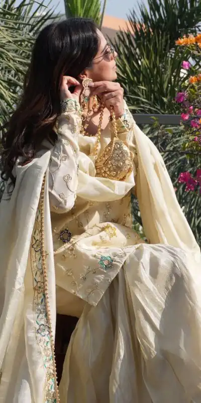 ZSR 3155 Off White Chinnon Salwar Suit Perfect for Wedding, Party, Durga Puja, Reception, Onam – . Grab it for ₹1999. Delivery 4-6 Working Days. | Jump Suits, Tops & Bottoms, Track Suits, Trendy Wear, Salwar suit, Designer Suits, Casual Suits, Creative suits, Palazzo Suits, Party Wear Suits, Patiala Suits, Straight Suits